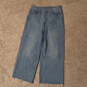 Levi’s Wide Leg Cropped Jeans